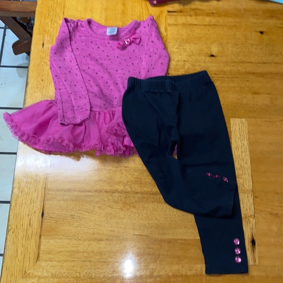 Swiggles Other - 💜3 for $45 Pink polka dot outfit